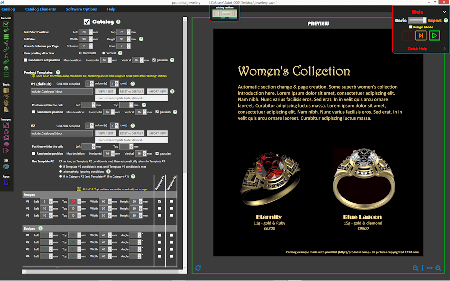 Prodalist catalog edition