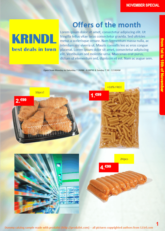 Prodalist sample supermarket1