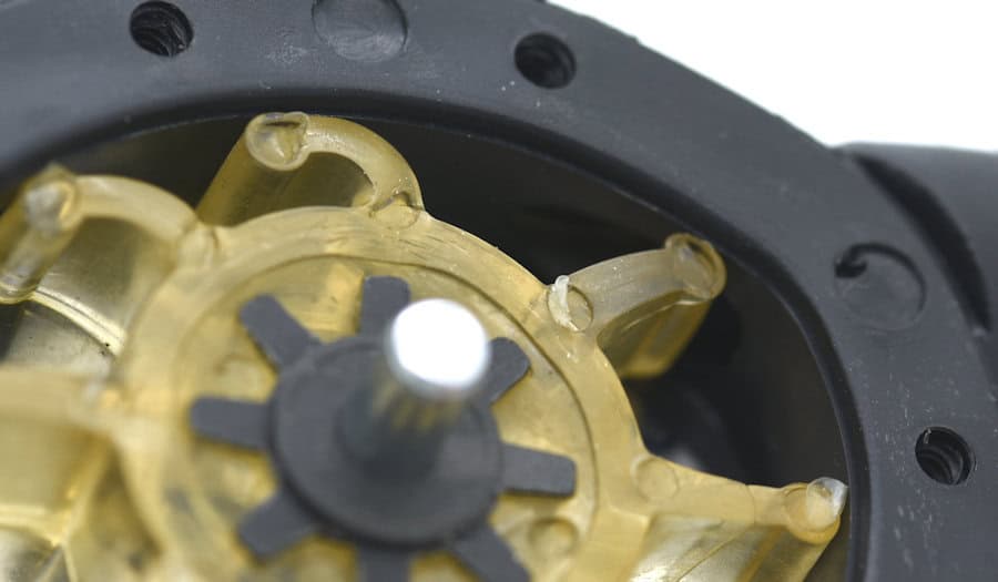 Rotor inplace detail