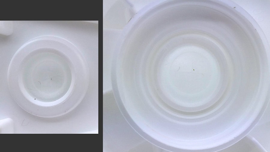 Plastics design tricks collection 46 Sauce dispenser nozzle front and back