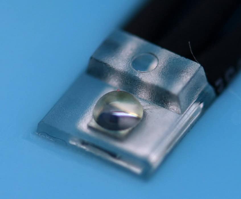 Low cost pulse oximeter %spo2 design review 2 Sensor close up