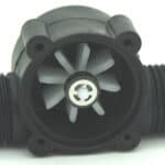 Turbina con magnete nel suo alloggiamento
