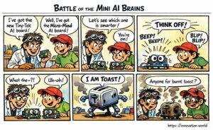 Battle of the Mini AI Brains