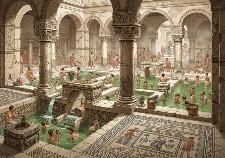 Ancient Bathhouse Mechanics Revealed