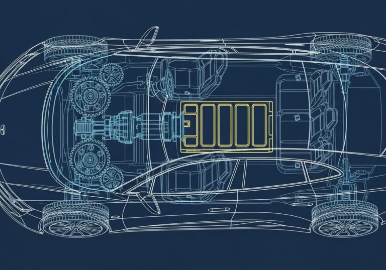 Blueprint of Electric Innovation