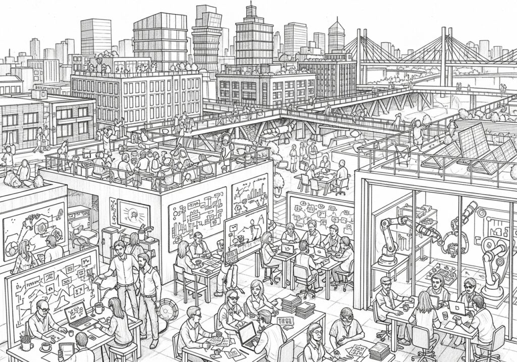 Blueprint of Innovation Hub
