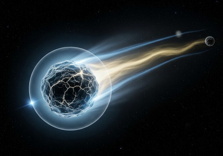 Celestial Anatomy of a Comet