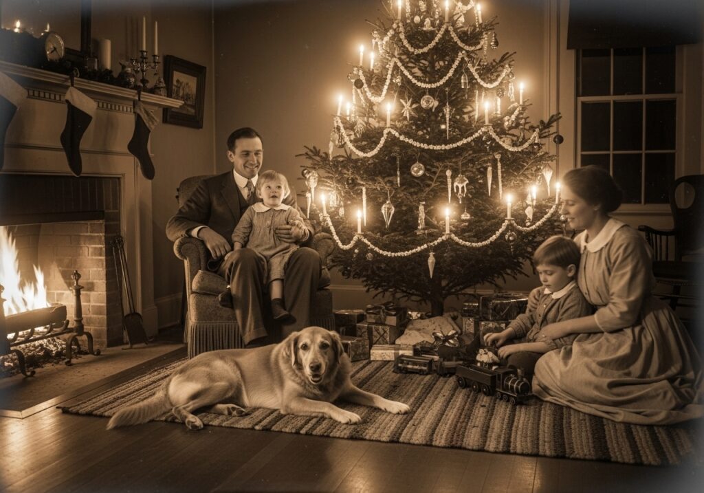 Companionship by the Fireside