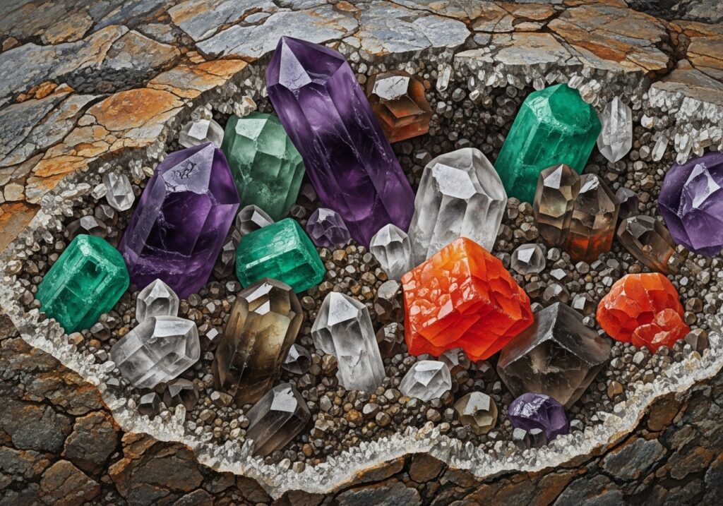 Crystals of Human History