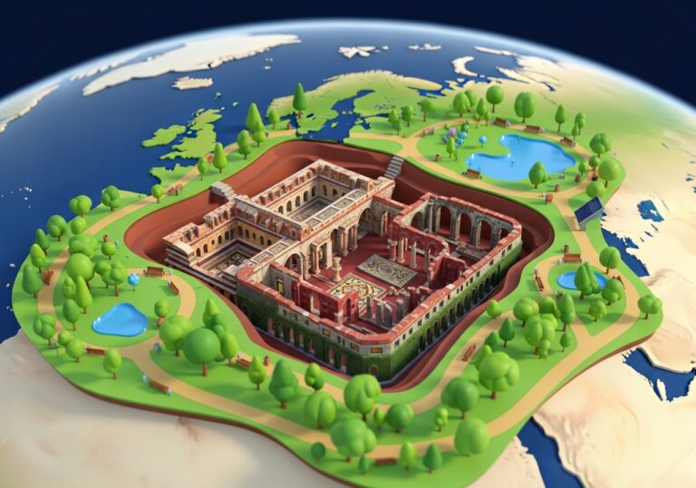 Hidden Heritage Beneath Vibrant Landscapes