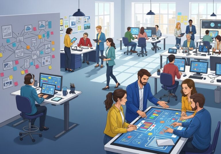 Innovation Hub in a Modern Office