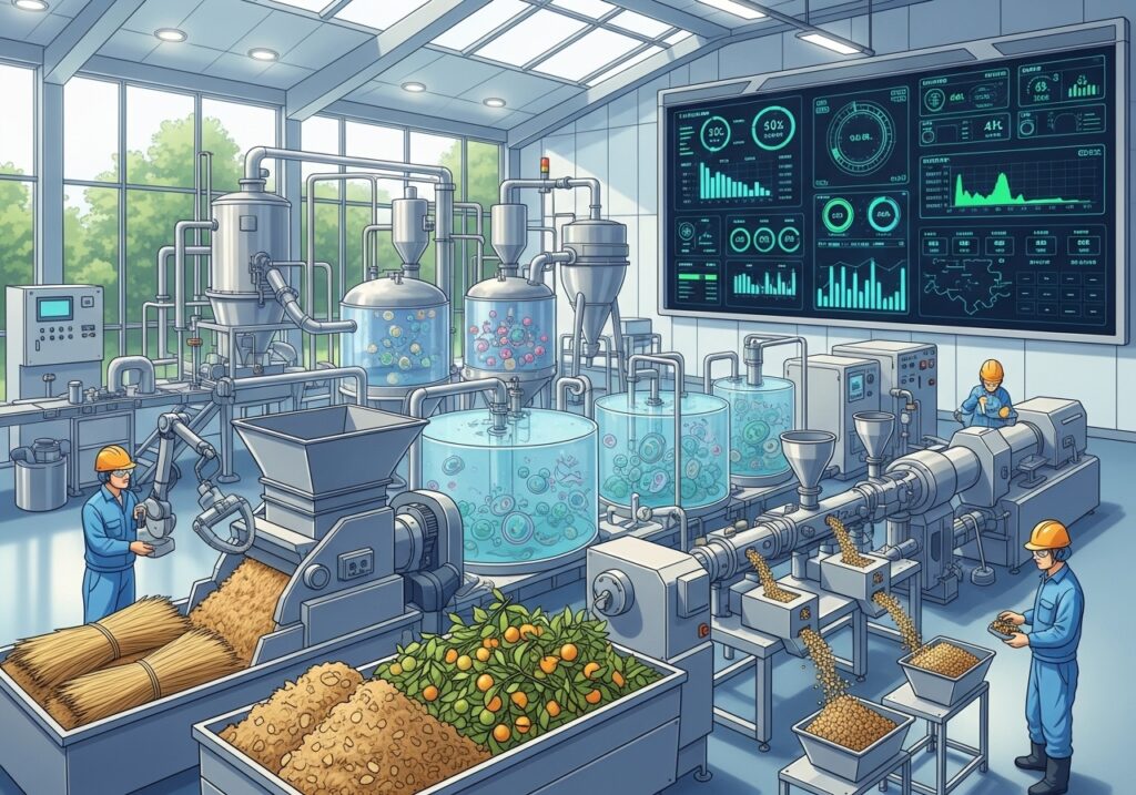 Innovative Bioplastics Production Process
