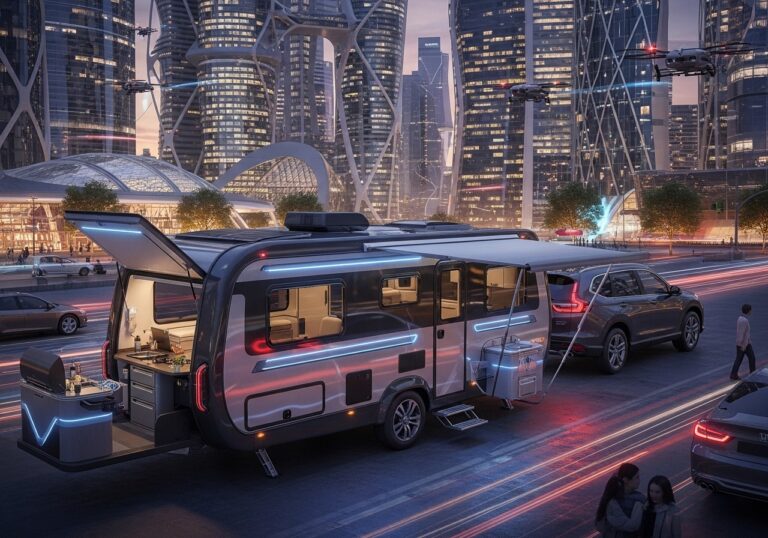 Innovative Compact Travel Trailer Design