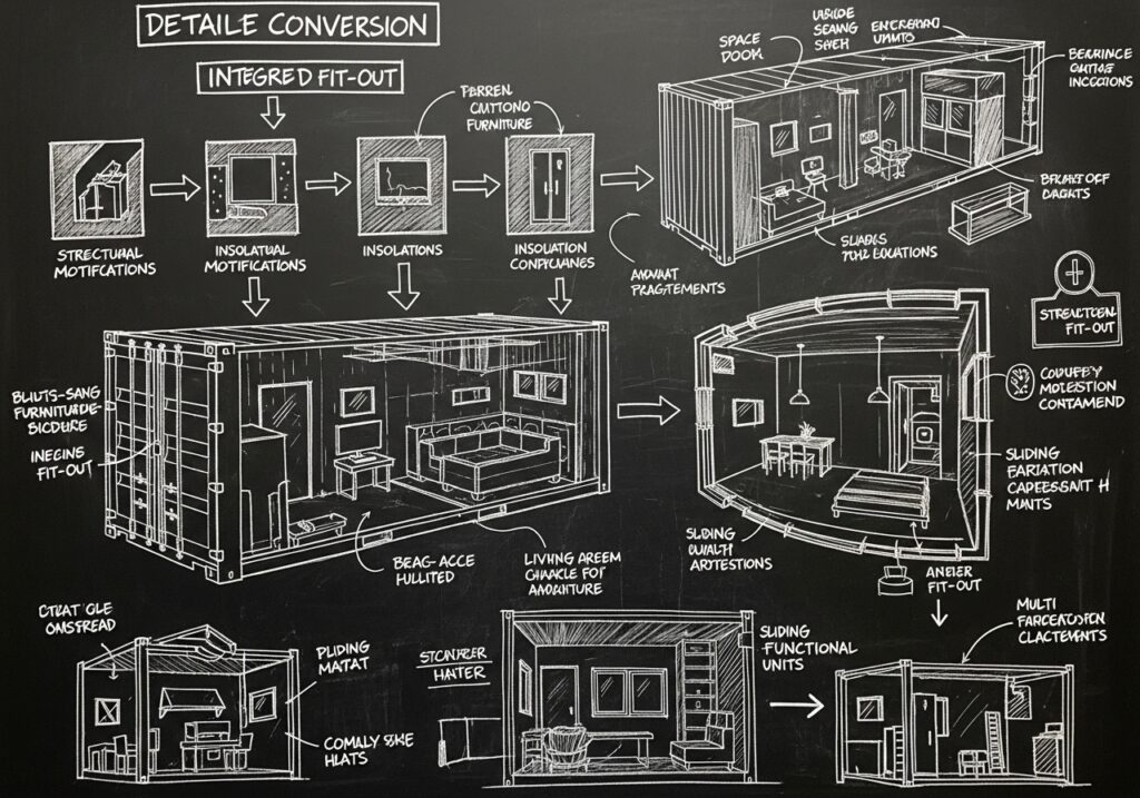 Innovative Container Home Design Schematics
