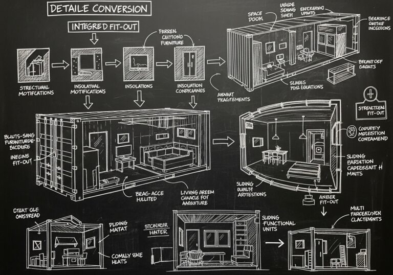 Innovative Container Home Design Schematics