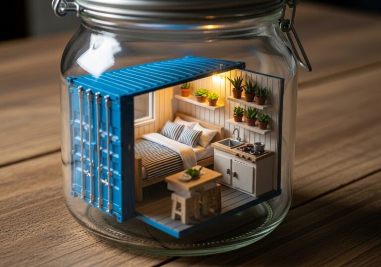 Innovative Container Home Model