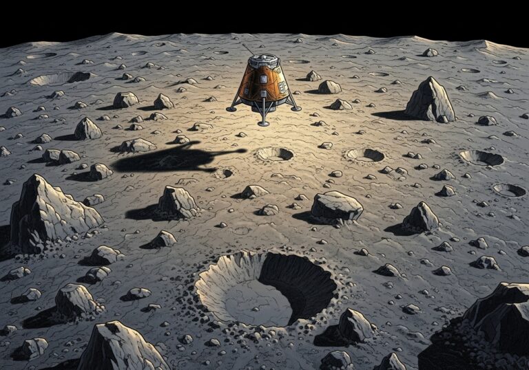 Lunar Exploration Under Magnification