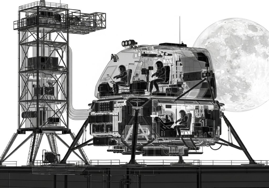 Lunar Mission Preparation X-Ray