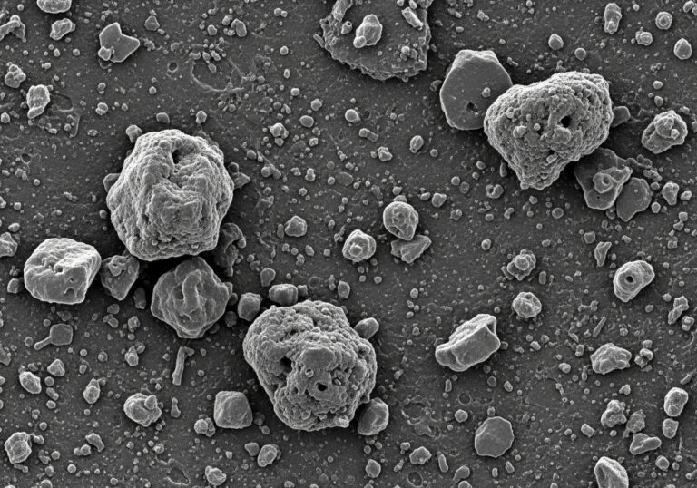 Lunar Surface at Microscopic Scale