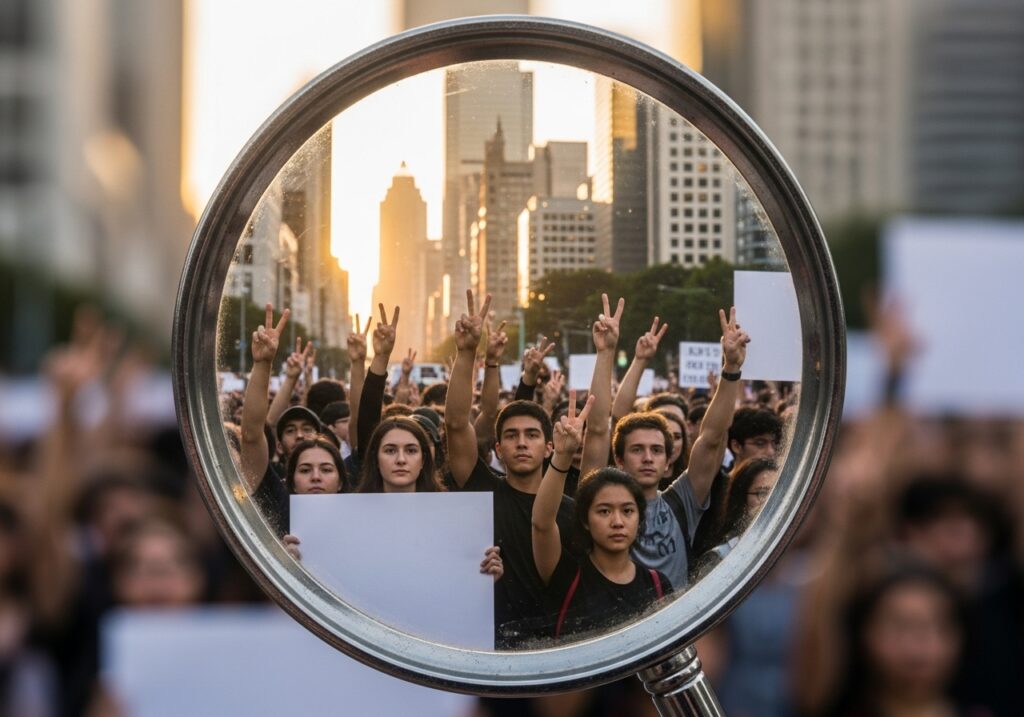 Magnified Unity in Protest