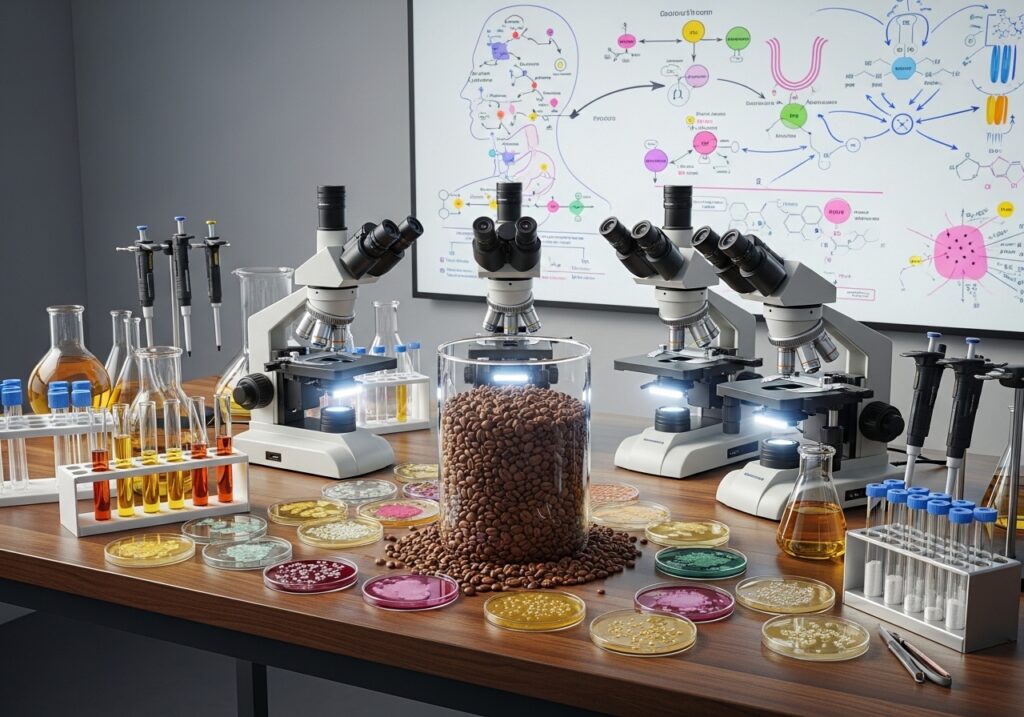 Microbial Influence on Coffee Flavor