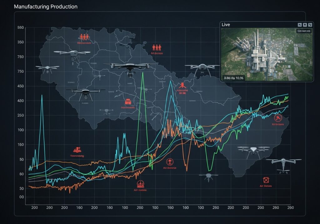 Military Strategy in Production Metrics