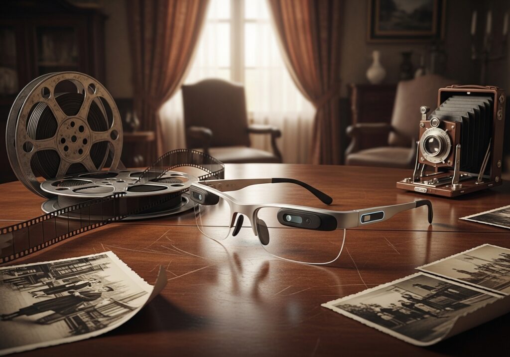 Nostalgic Vision of Entertainment Evolution