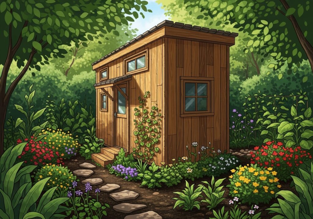 Rustic Living Amidst Nature's Bounty