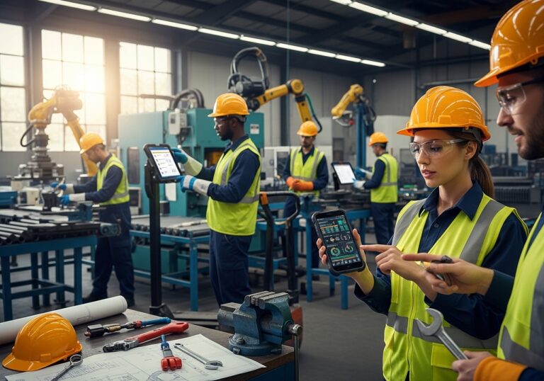 Smartphone Empowering Industrial Workforce