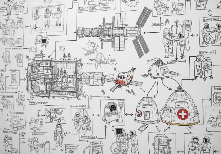Space Medical Evacuation Plans