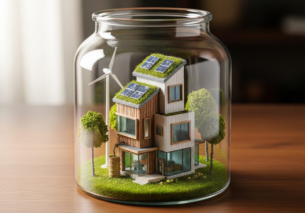 Sustainable Home in a Jar