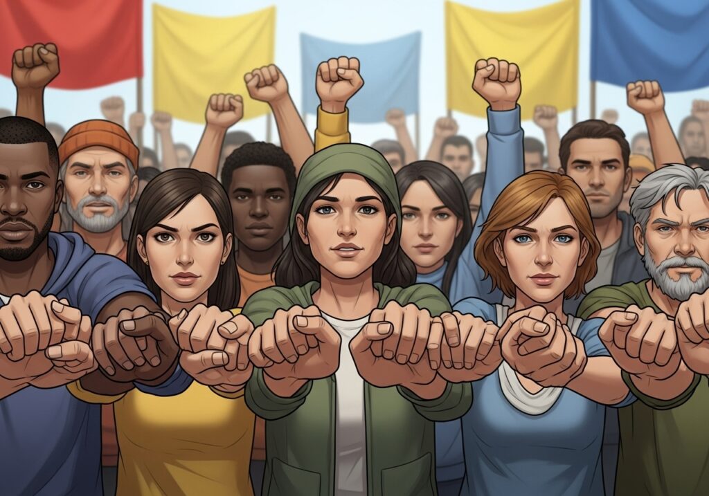 Unity in Peaceful Protest