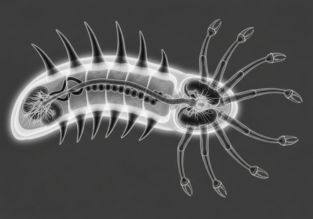 Unveiling Hallucigenia's Diet