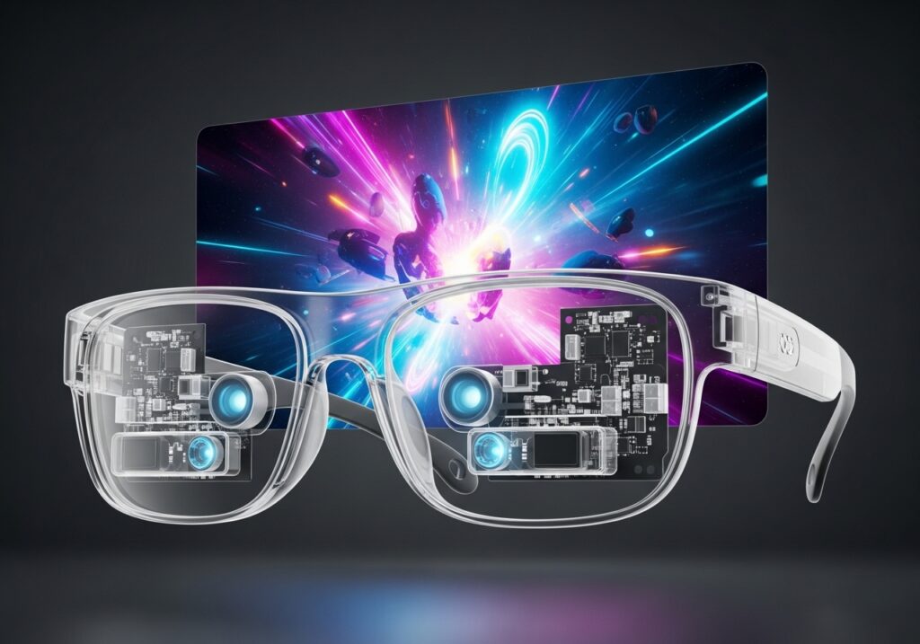 Virtual Theater Through Transparent Lenses