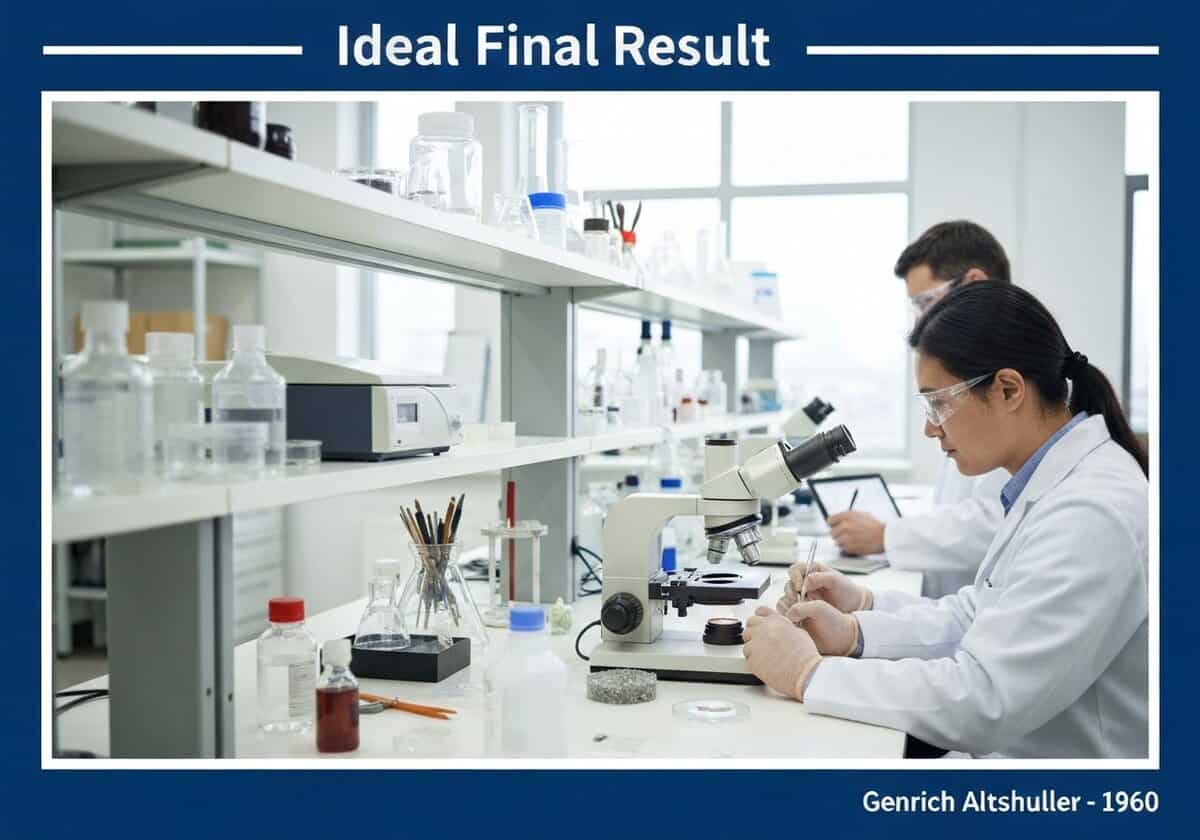 Matériaux auto-réparateurs en laboratoire, démontrant des mécanismes de réparation innovants.