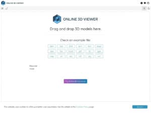 Visor y convertidor de archivos 3D