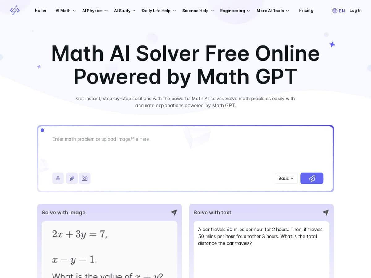 Resolución de problemas matemáticos con IA