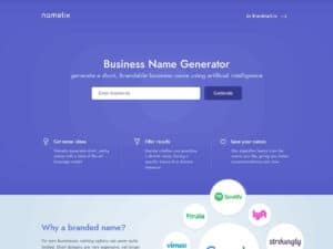 Business and Brand Name Generator