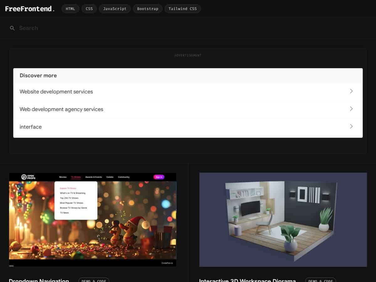 Repositorio de fragmentos de CSS y Javascript