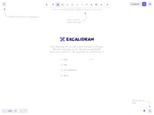 Excalidraw 무료 온라인 화이트보드