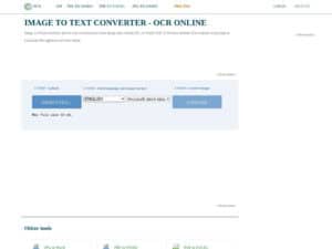 OCR en línea gratuito