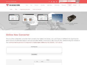 Convertidor hexadecimal