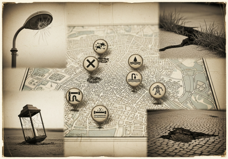 Mapping Urban Infrastructure Challenges