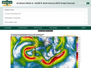 Jetstream North America 10d Forecast Map
