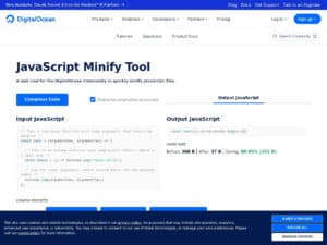 Minification JavaScript en ligne