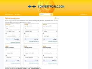 Online Units Converter