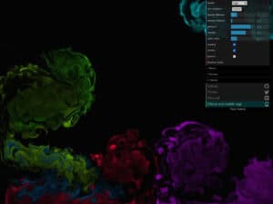 Simulation de fluides en ligne (visuelle)