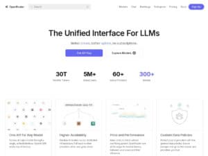 واجهة OpenRouter الموحدة لاستخدام العديد من وحدات LLM