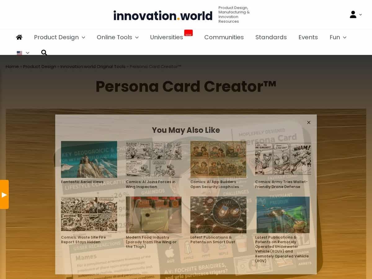 Creador de tarjetas Persona™