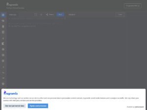 Compilador de Python de Programiz Online